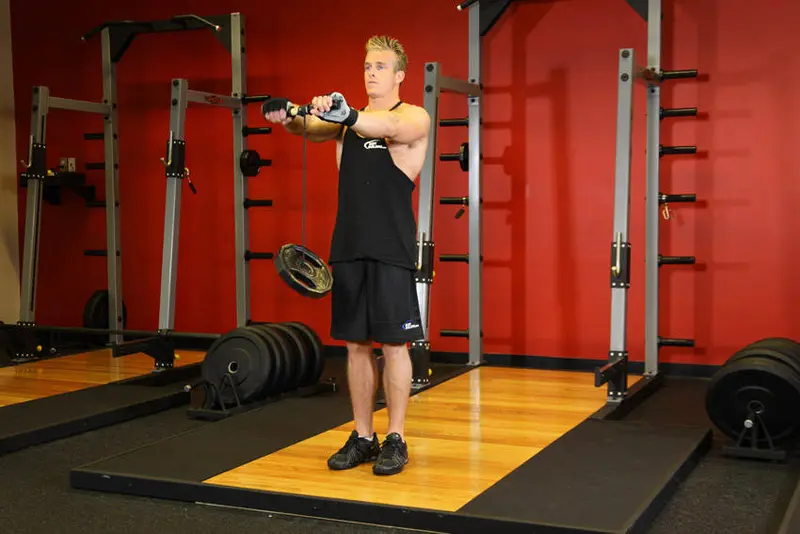 Wrist Roller — finish position